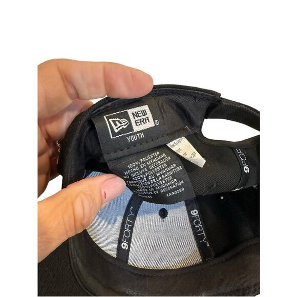 New Era Youth Las Vegas Raiders Football-NFL 9Forty Snapback Hat - Picture 3 of 3